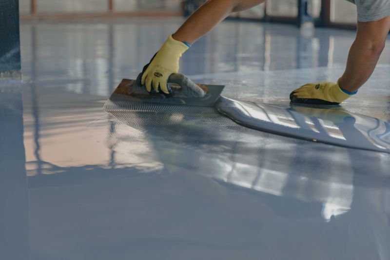 Epoxy Application Process
