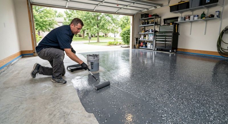 Garage Floor Renovation in Charlotte, NC